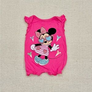 Baby girl clothes. Romper. 12 months. Disney Baby